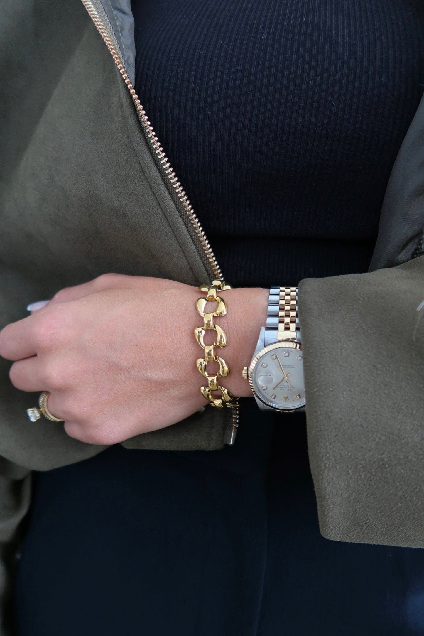 Riley Gold Bracelet