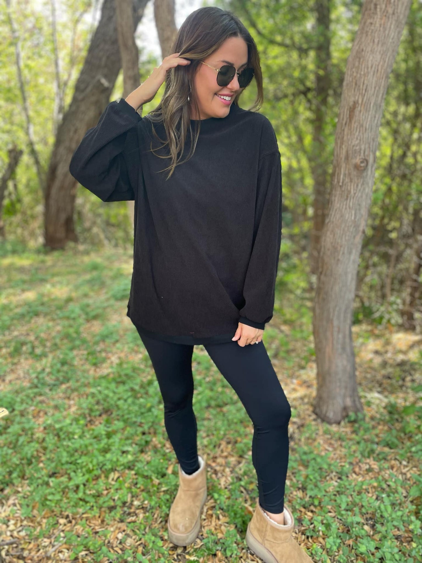 Staple Ribbed Pullover