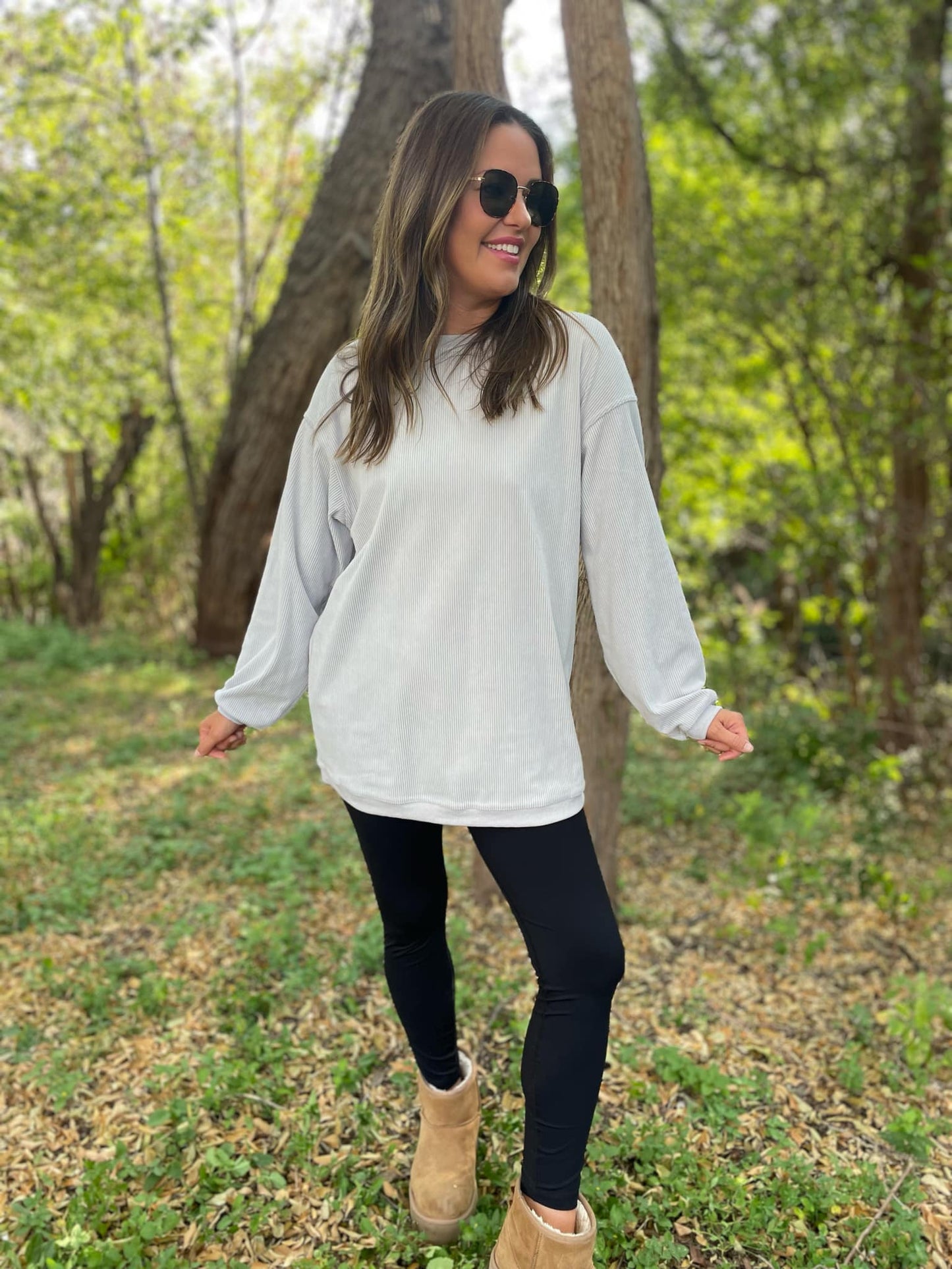 Staple Ribbed Pullover