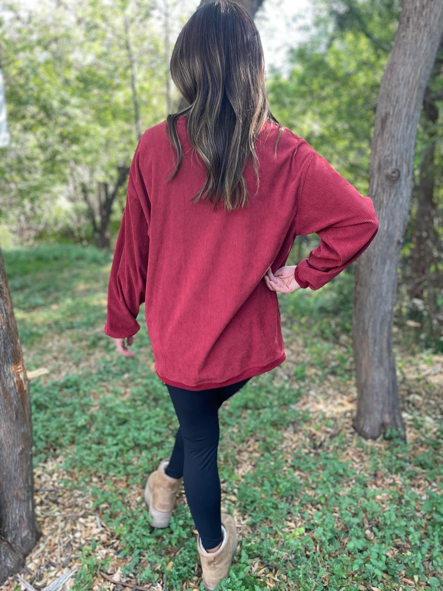 Staple Ribbed Pullover