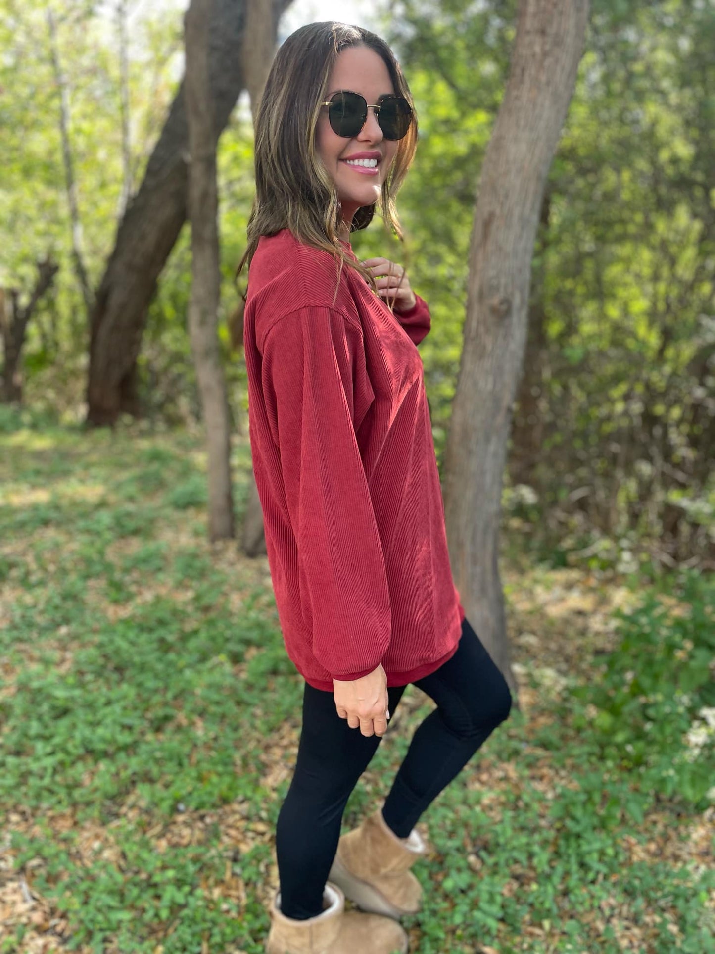 Staple Ribbed Pullover