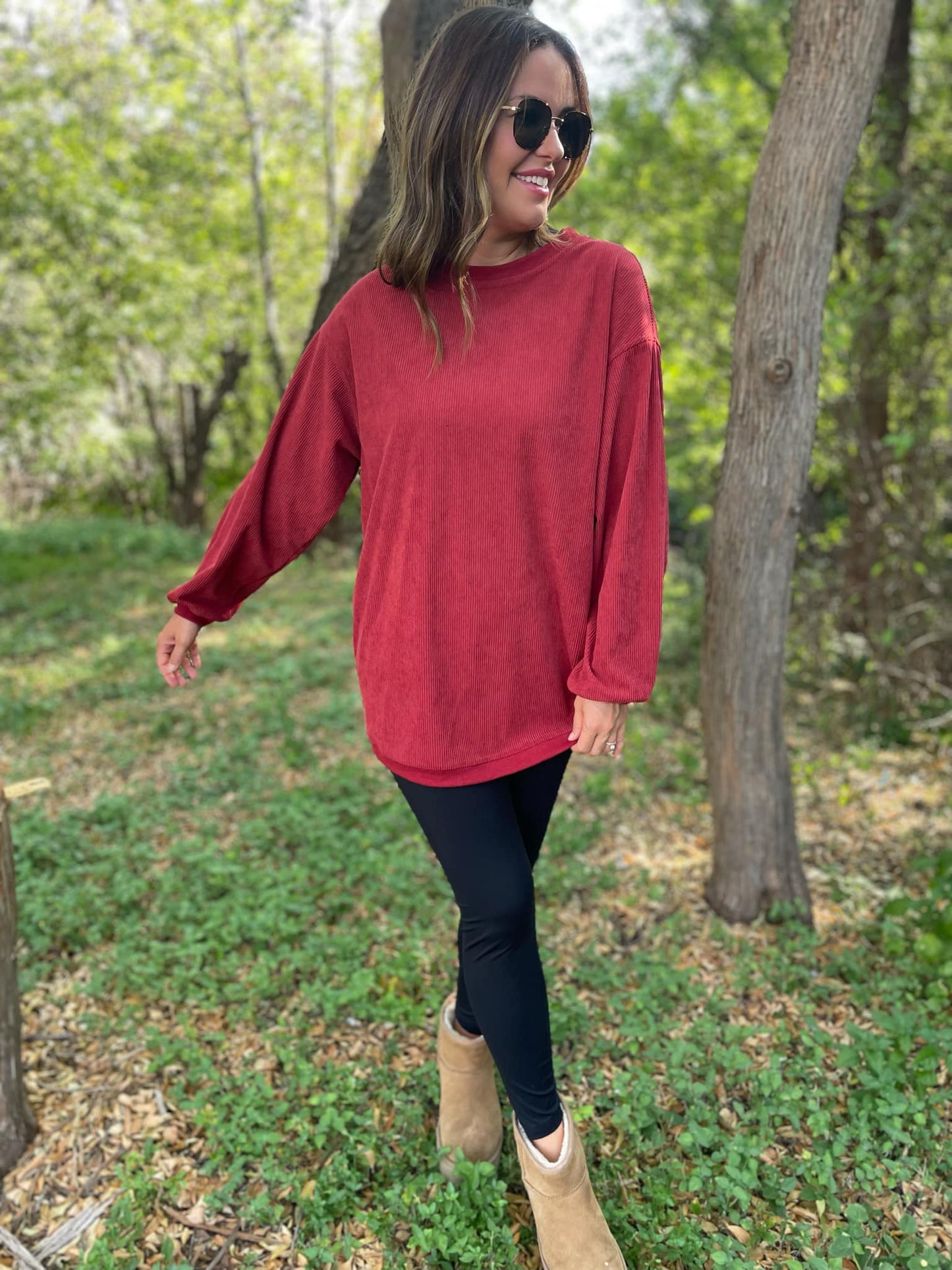 Staple Ribbed Pullover