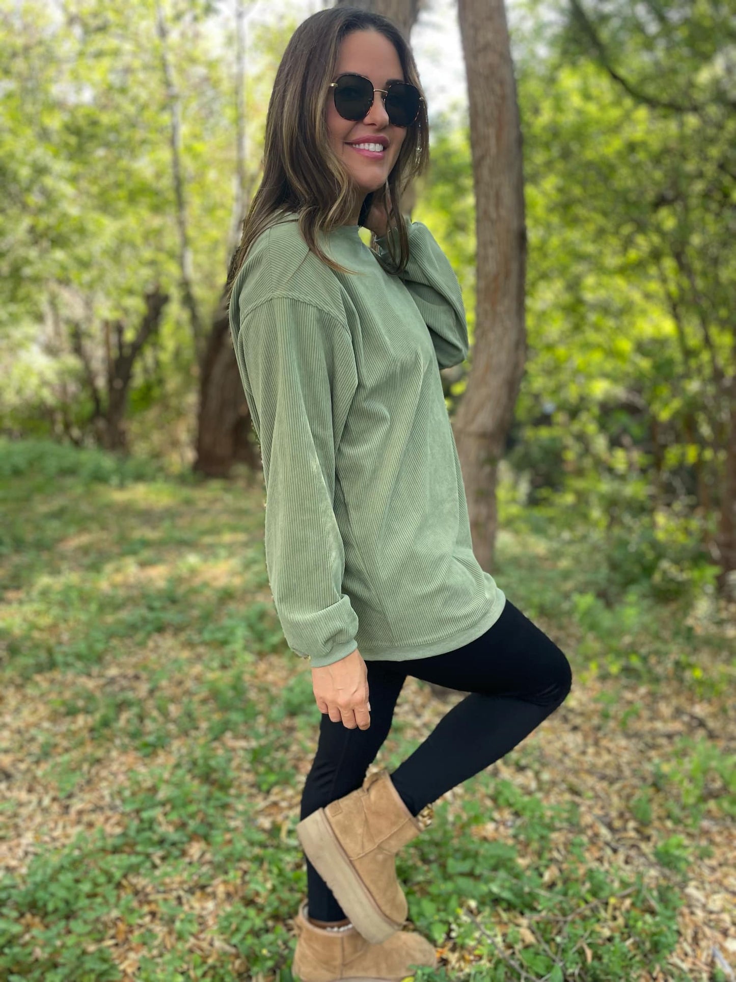 Staple Ribbed Pullover
