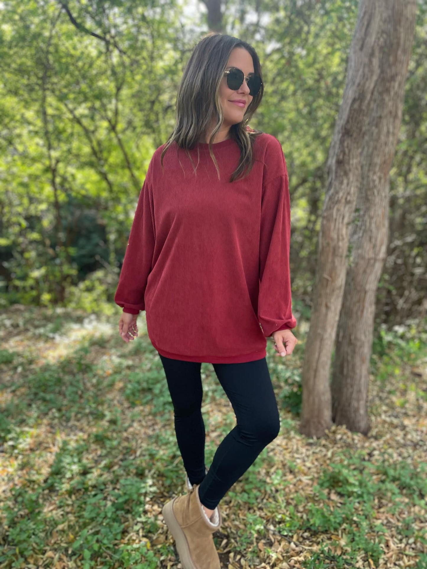 Staple Ribbed Pullover