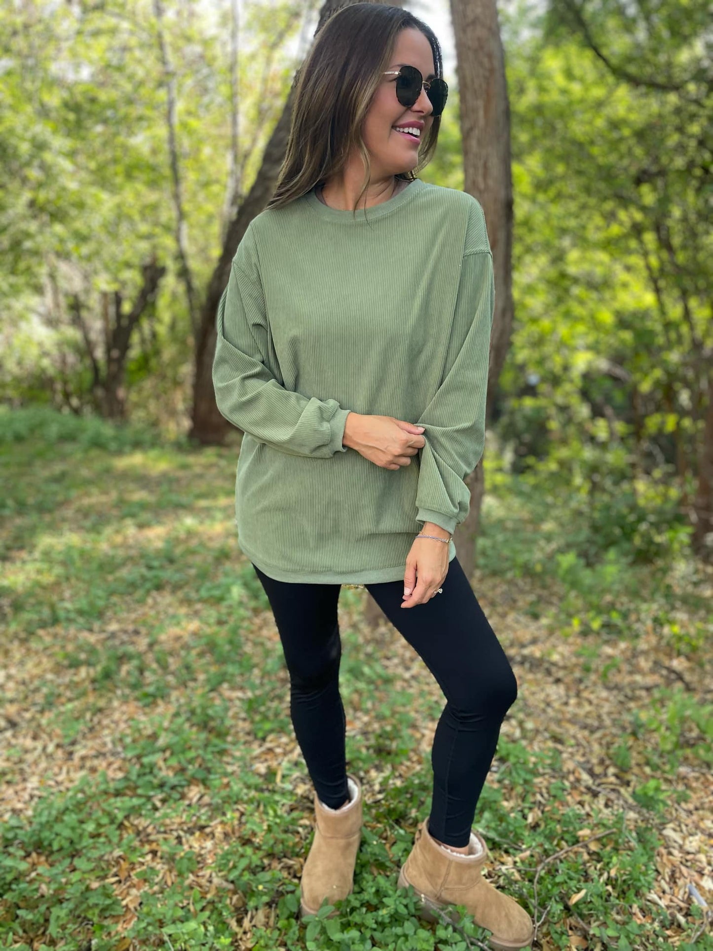 Staple Ribbed Pullover