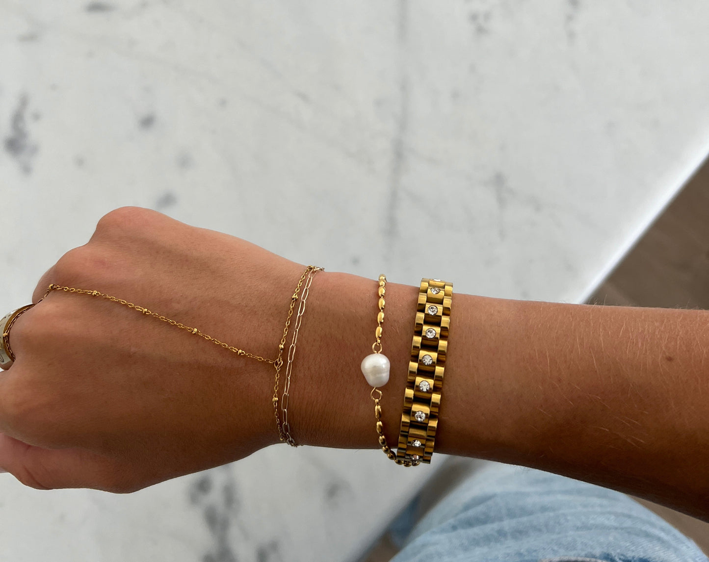 The Pearl Beaded Bracelet
