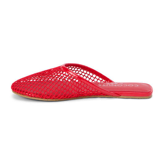 Brooklyn Flat Mesh Mules