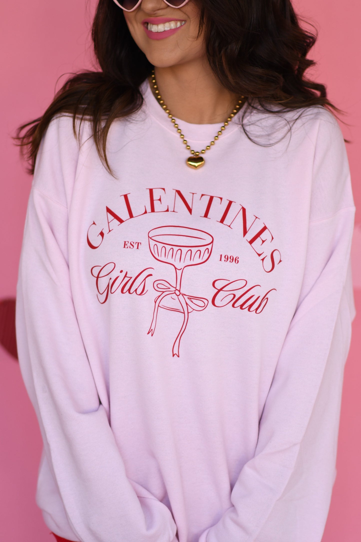 Galentines Girls Club Sweatshirt