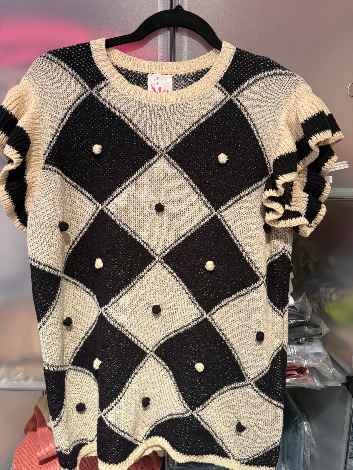 Prep in Your Step Argyle Sweater