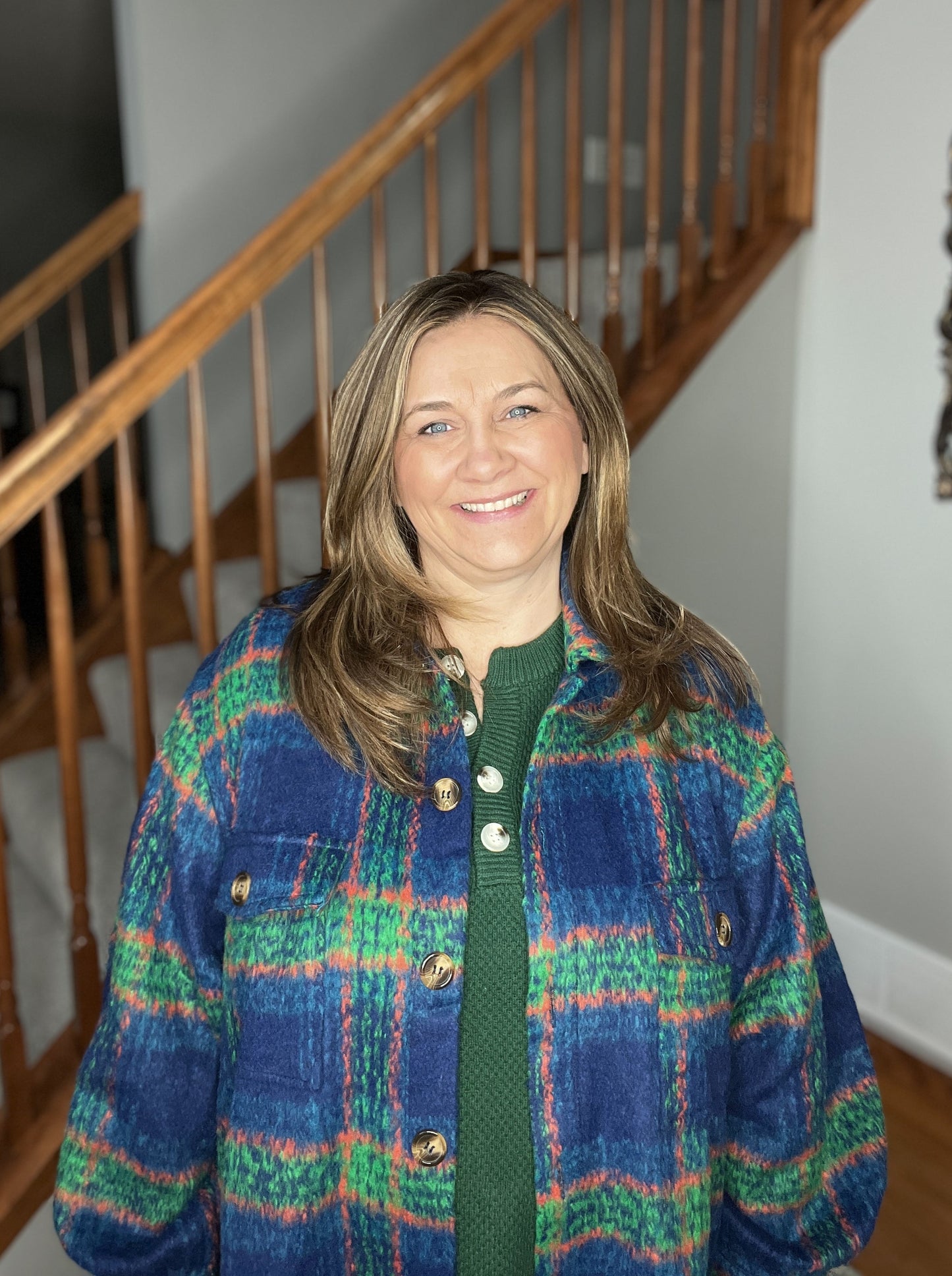 No Tears Plaid Coat