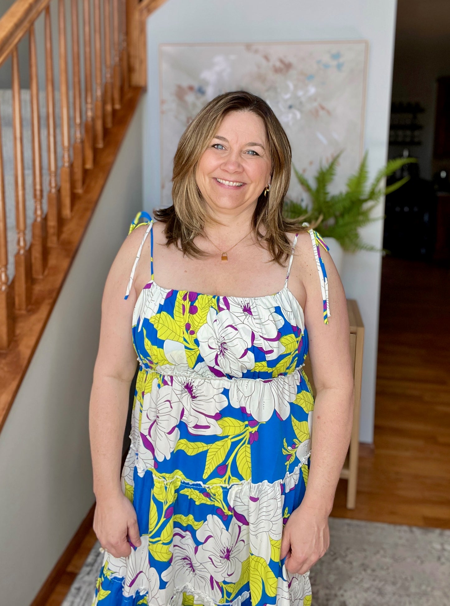 Permanent Holiday Tiered Dress