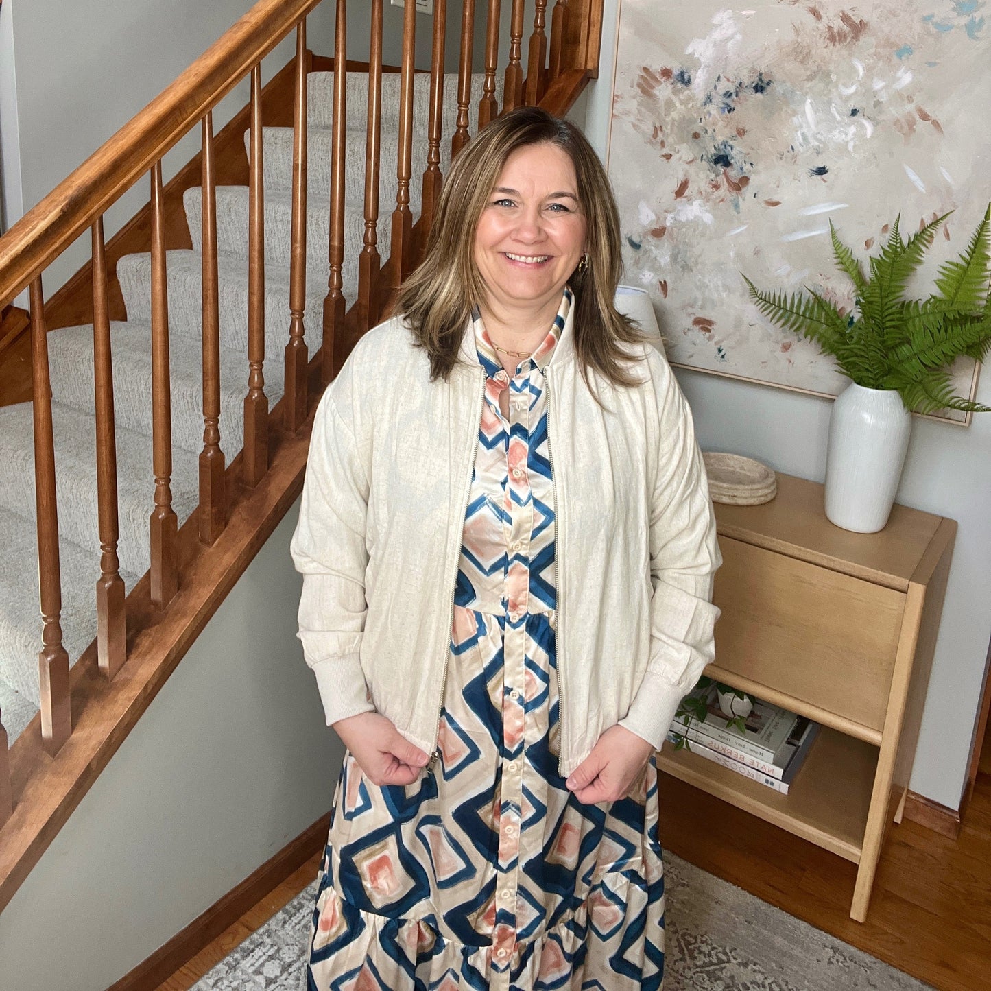 Sweet Company Collared Shirtdress