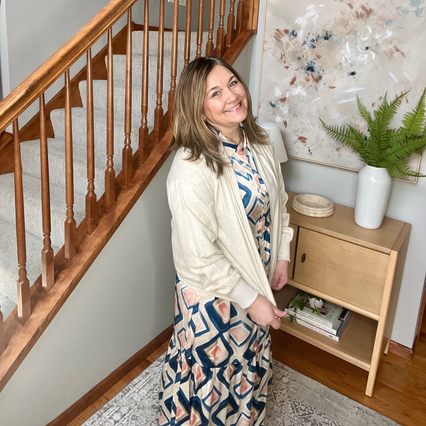 Sweet Company Collared Shirtdress