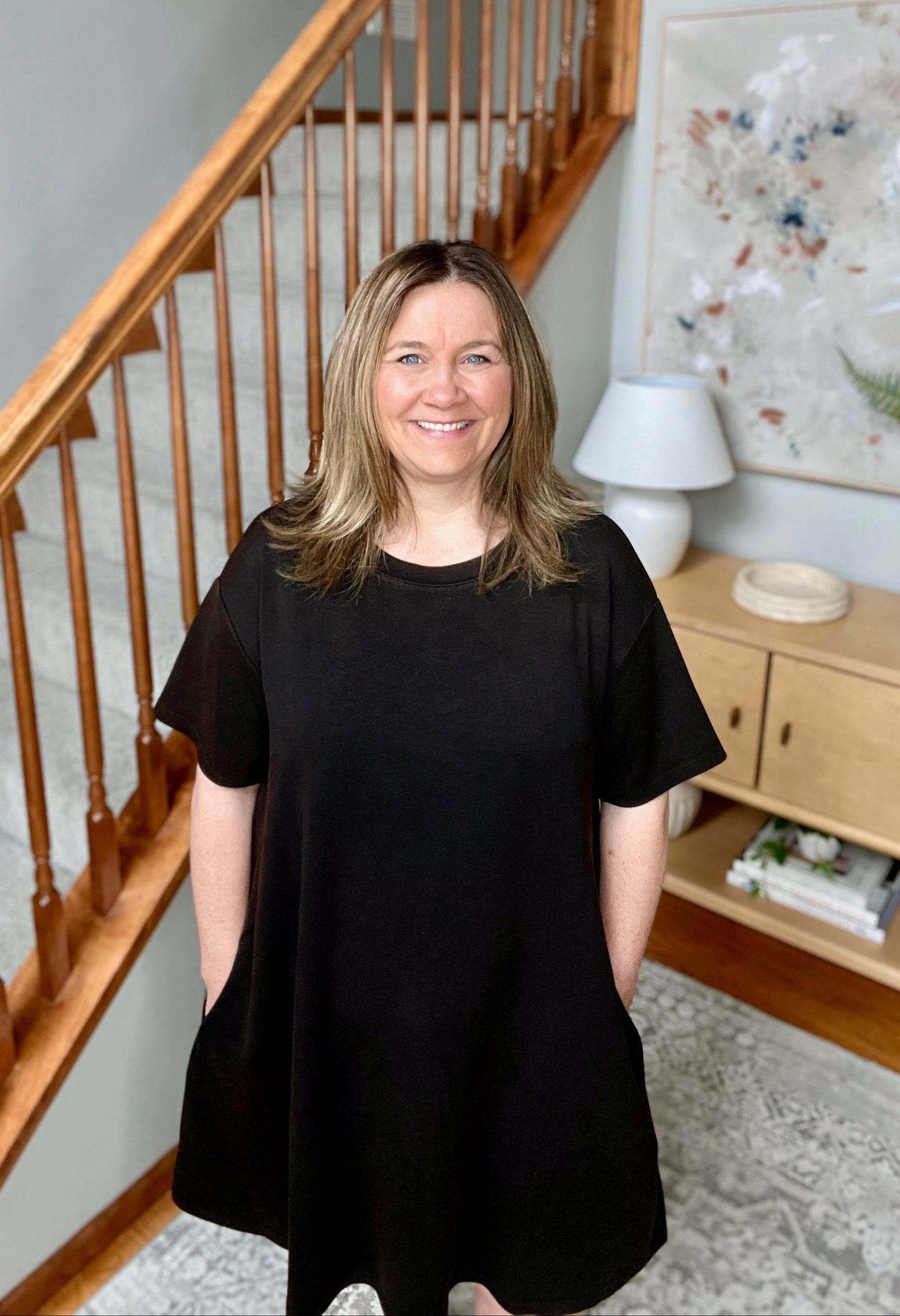 Farewell Mineral Wash Dress