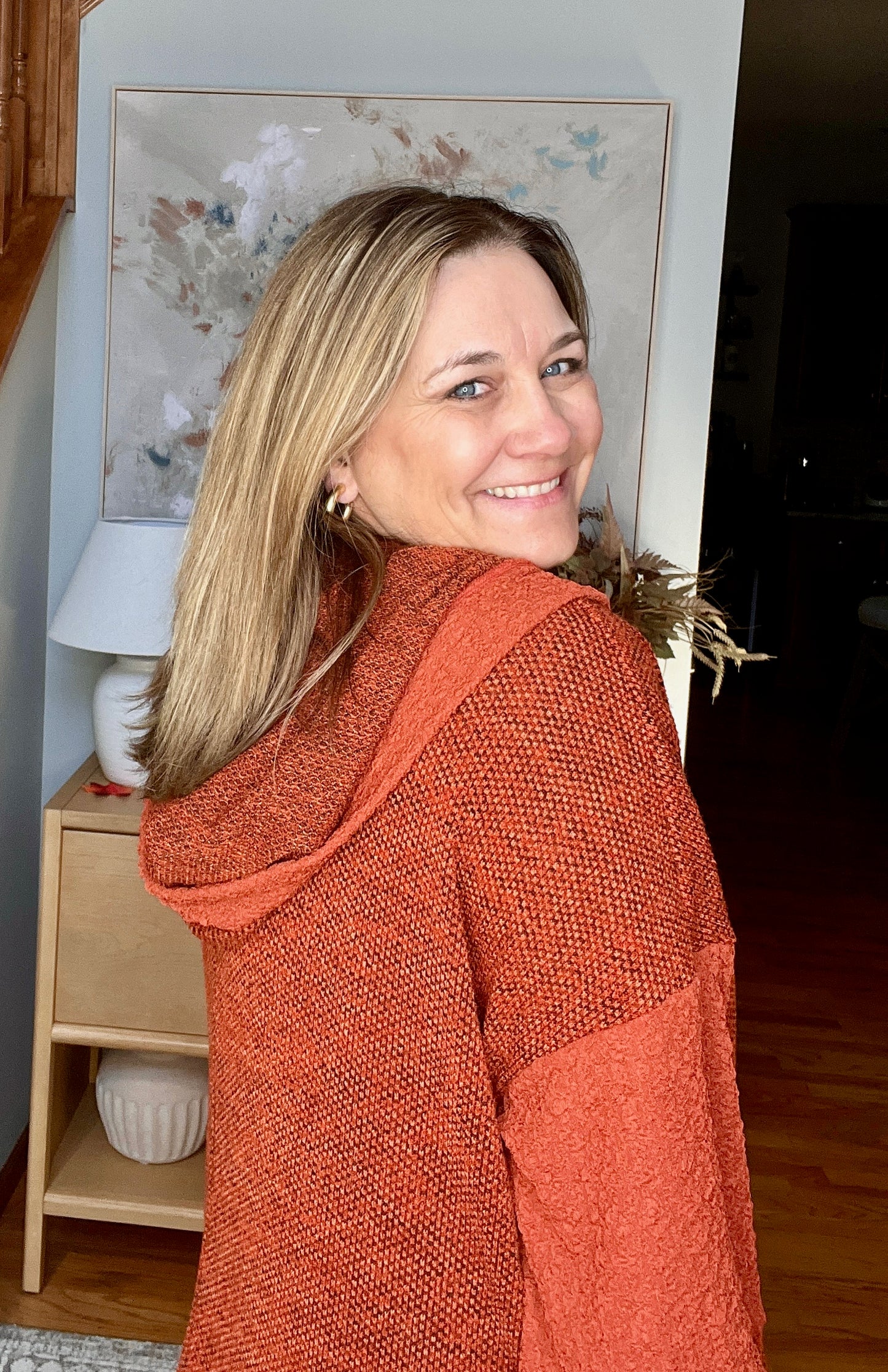 Planning Ahead Color Block Hoodie