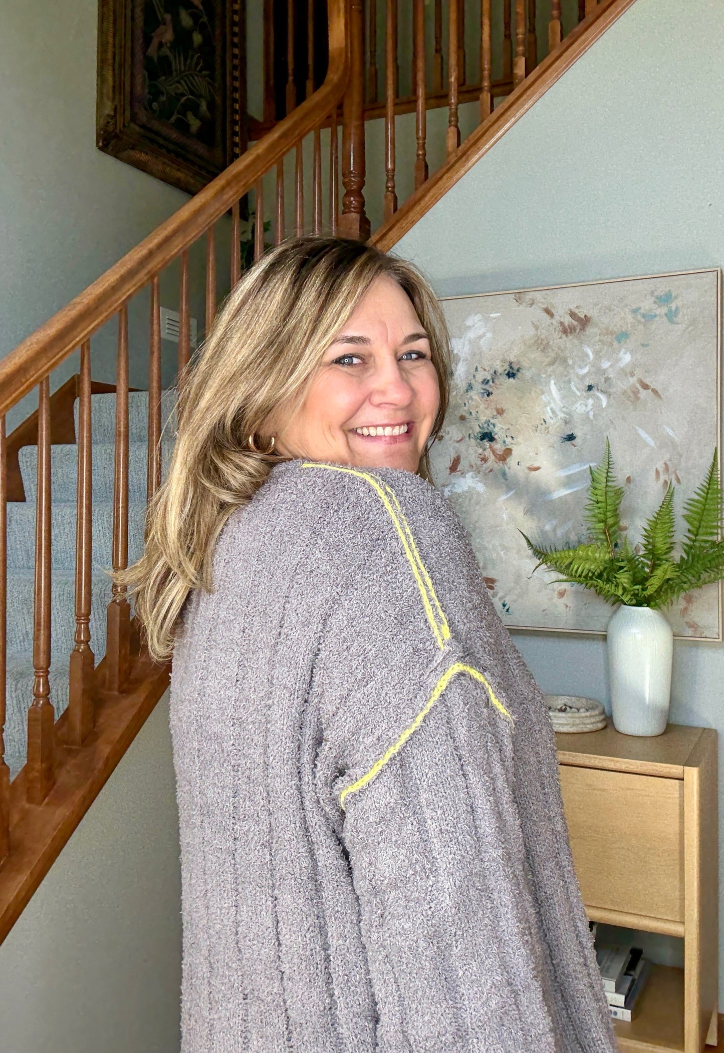 Snuggle Me Thick Ribbed Long Sleeve Sweater