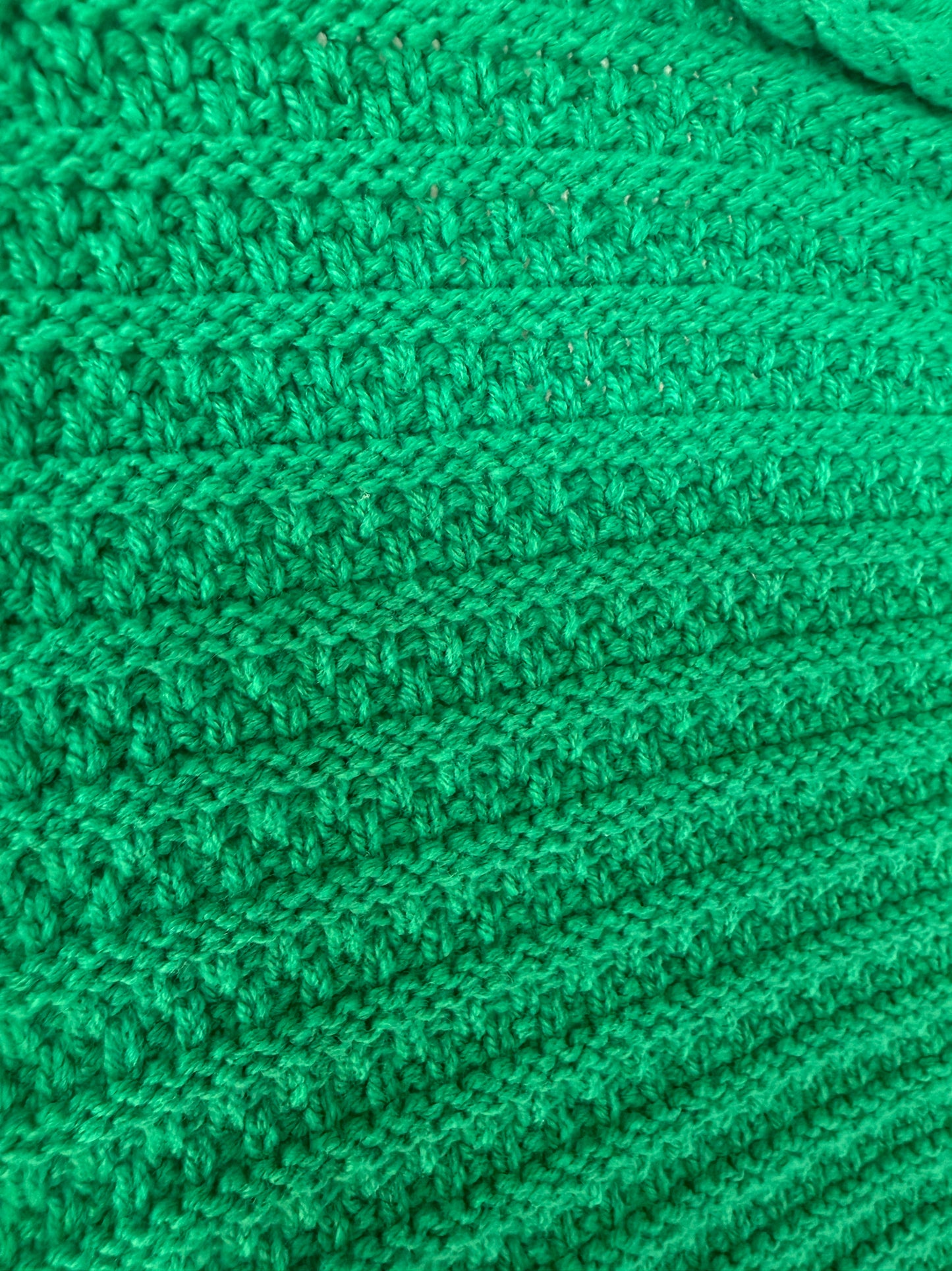 Green With Envy Sleeveless Button Front Sweater Vest