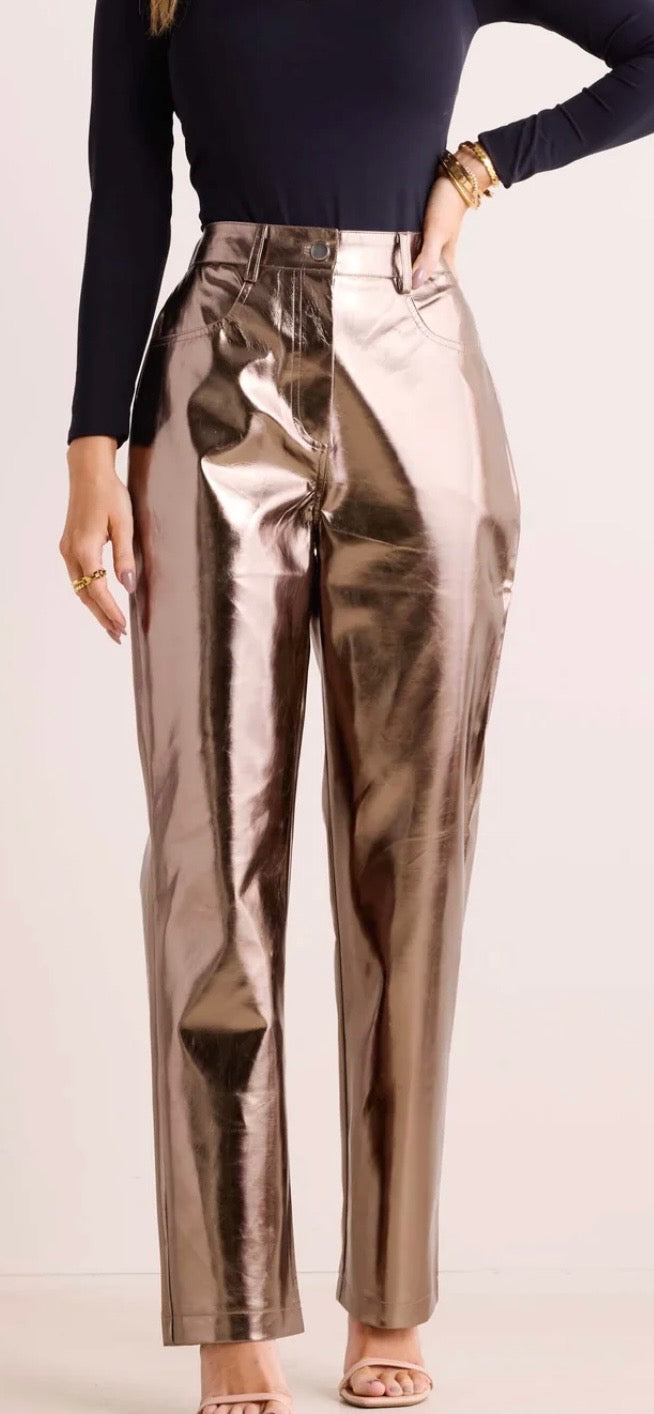 Making an Entrance Bronze Pants
