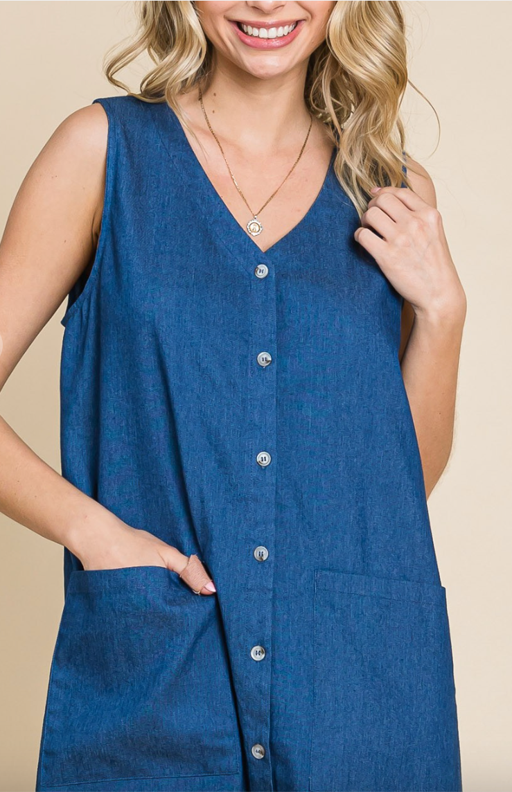 Feeling Blue Denim Dress