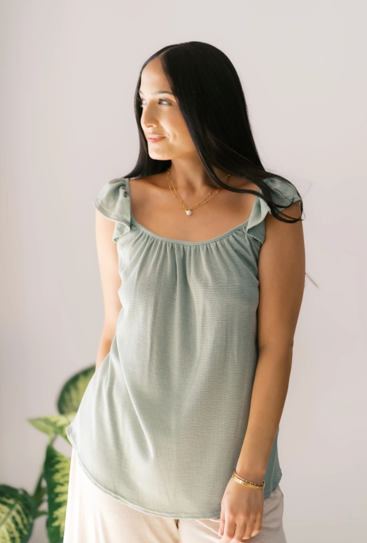 Sage The Day Top