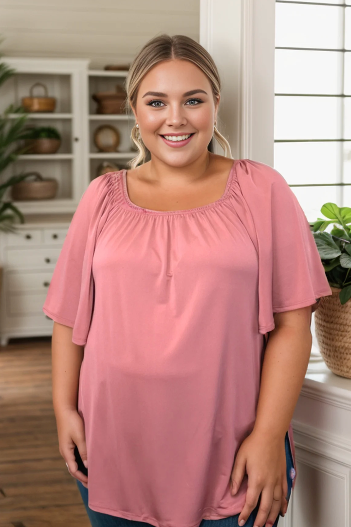 The Mauve Magic Top