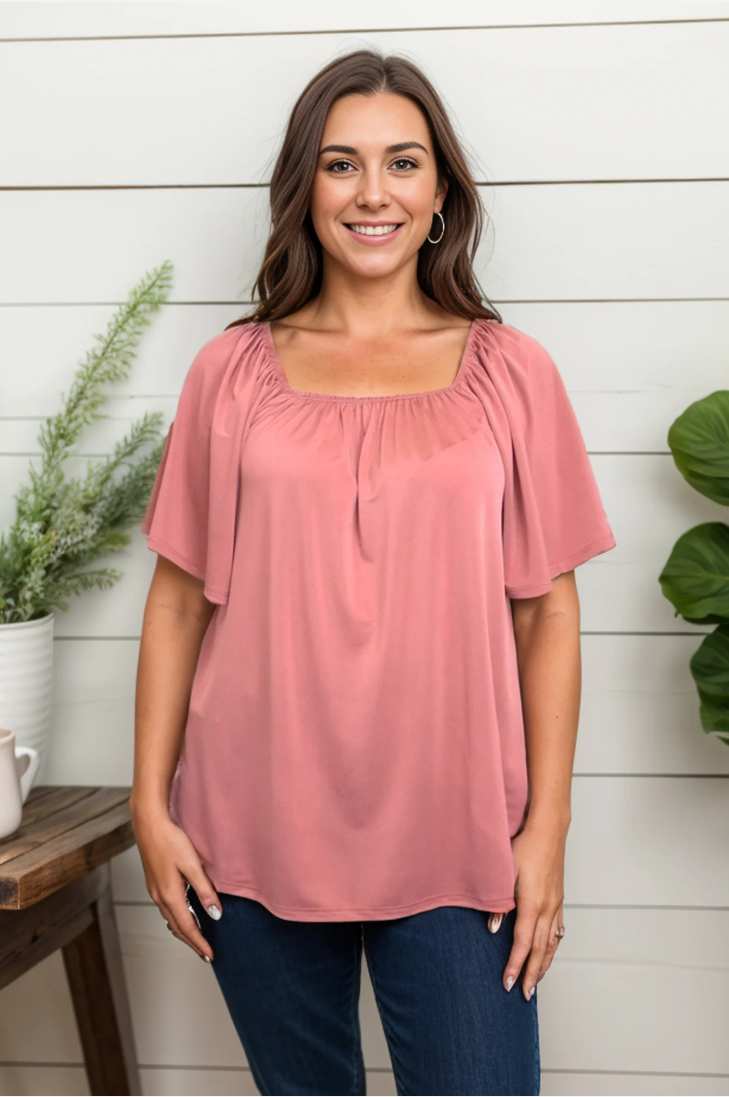 The Mauve Magic Top