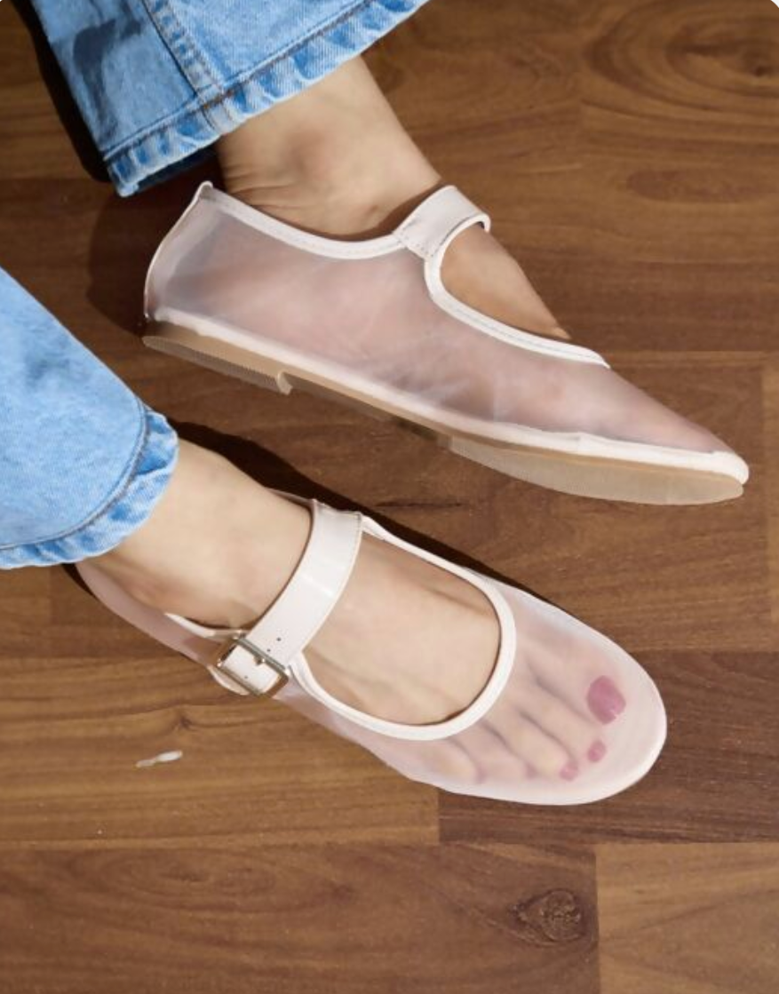 Mesh Ballerine Flats