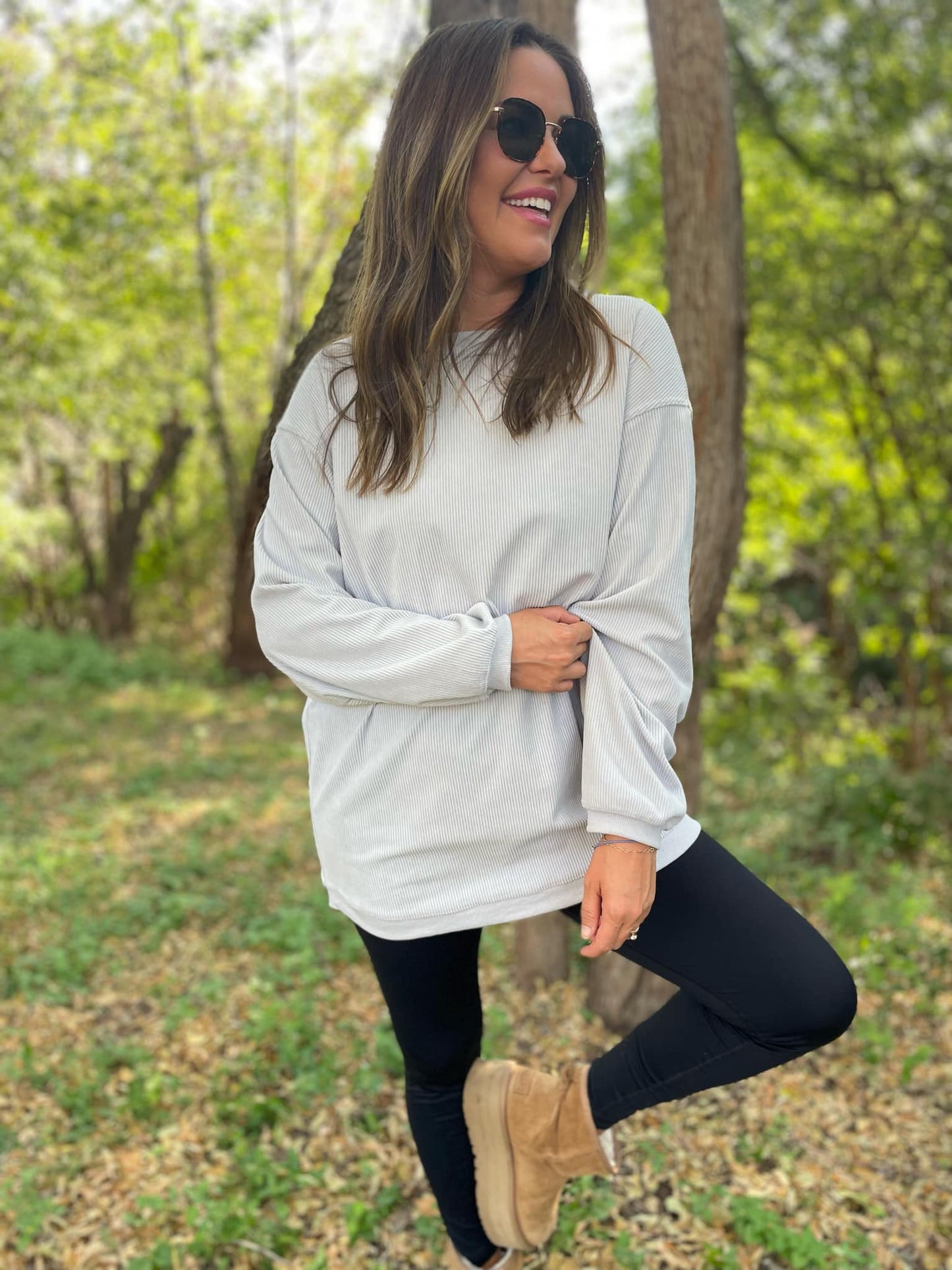 Staple Ribbed Pullover