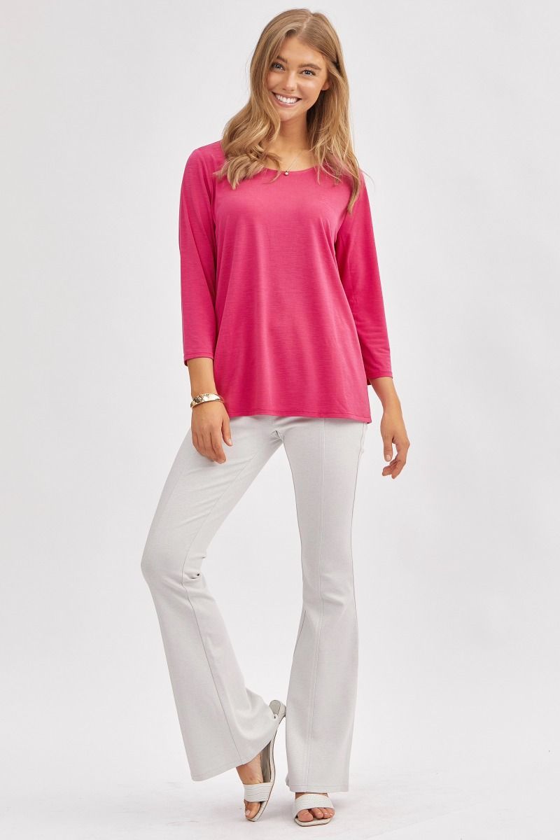 Signature Classic Round Neck Top