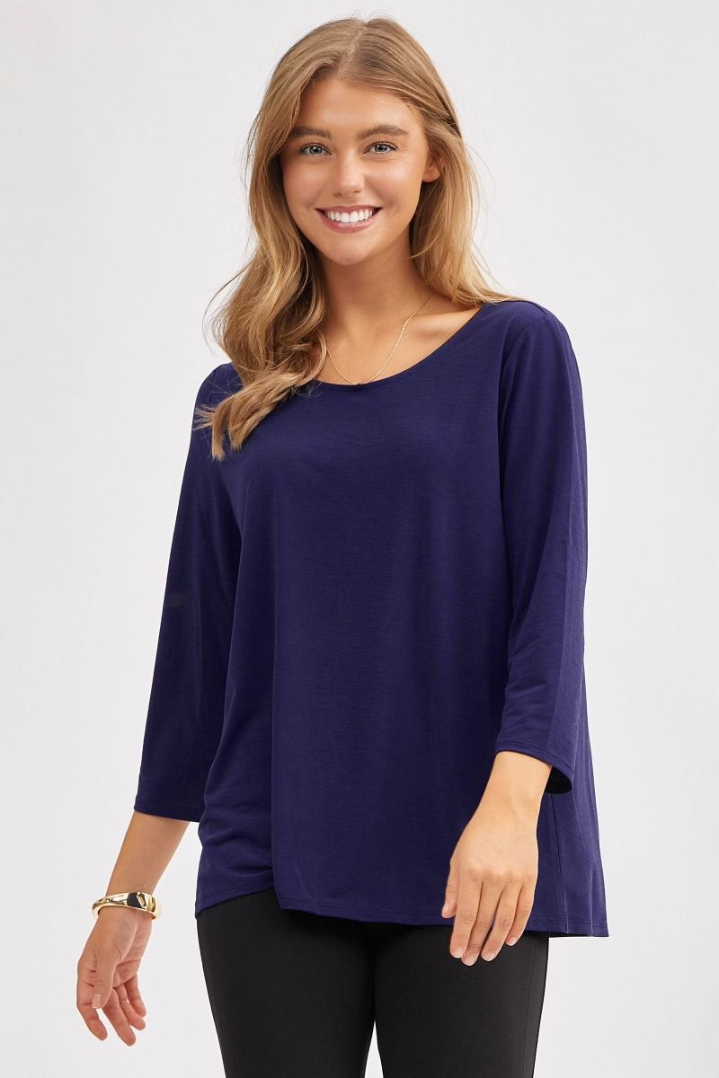 Signature Classic Round Neck Top