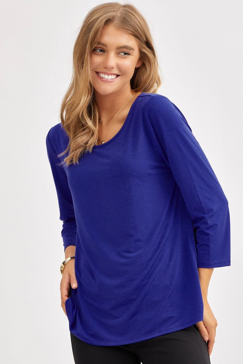 Signature Classic Round Neck Top