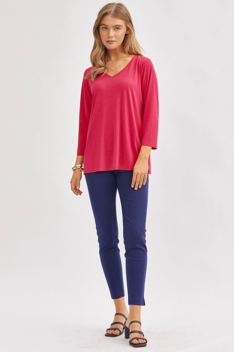 Classic V-Neck Top