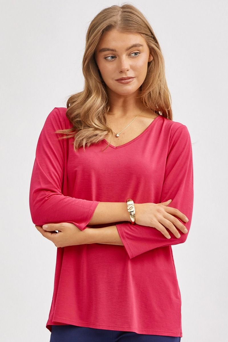 Classic V-Neck Top