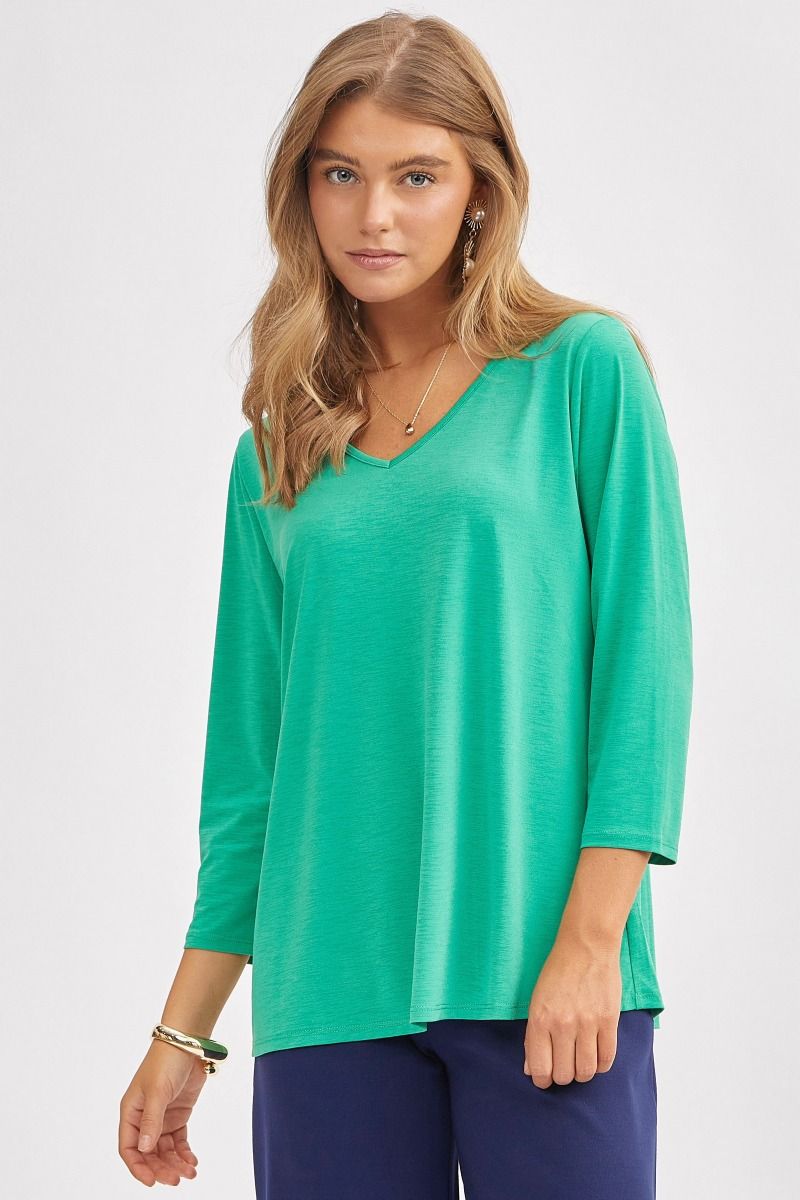 Classic V-Neck Top