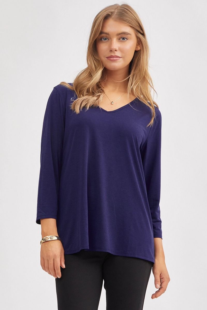 Classic V-Neck Top