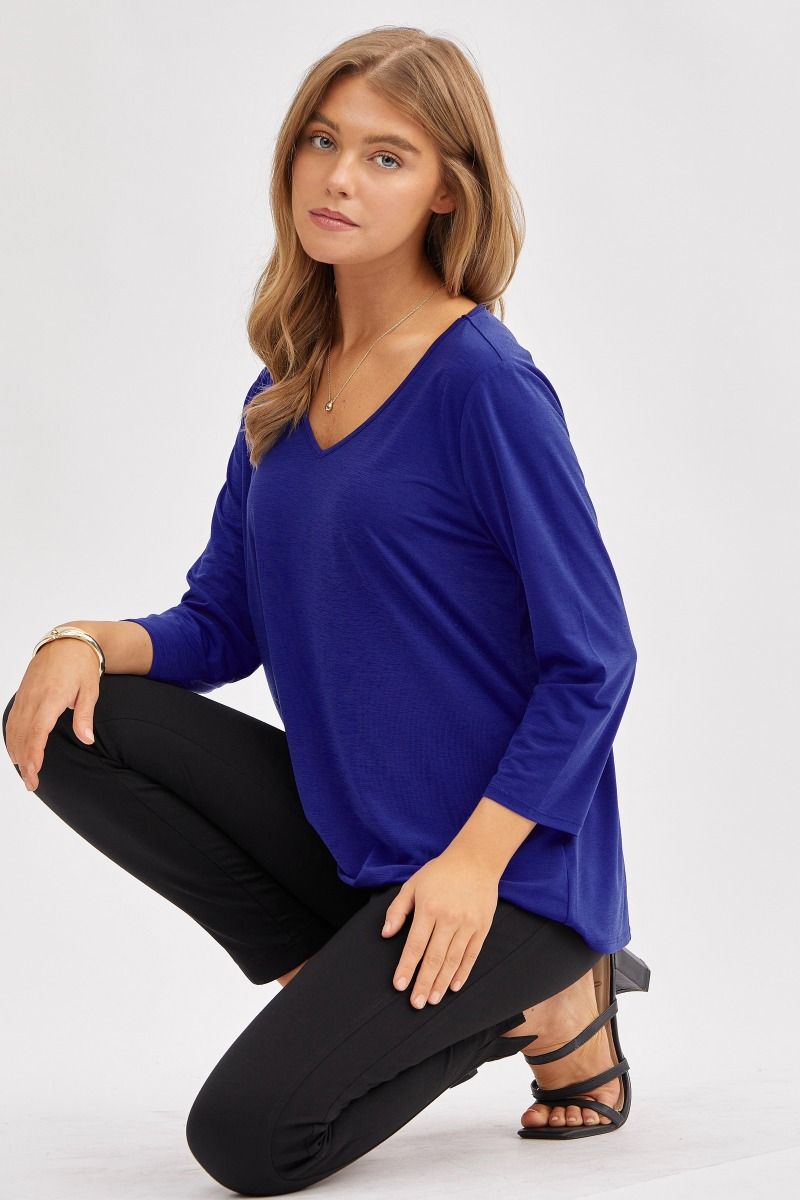 Classic V-Neck Top