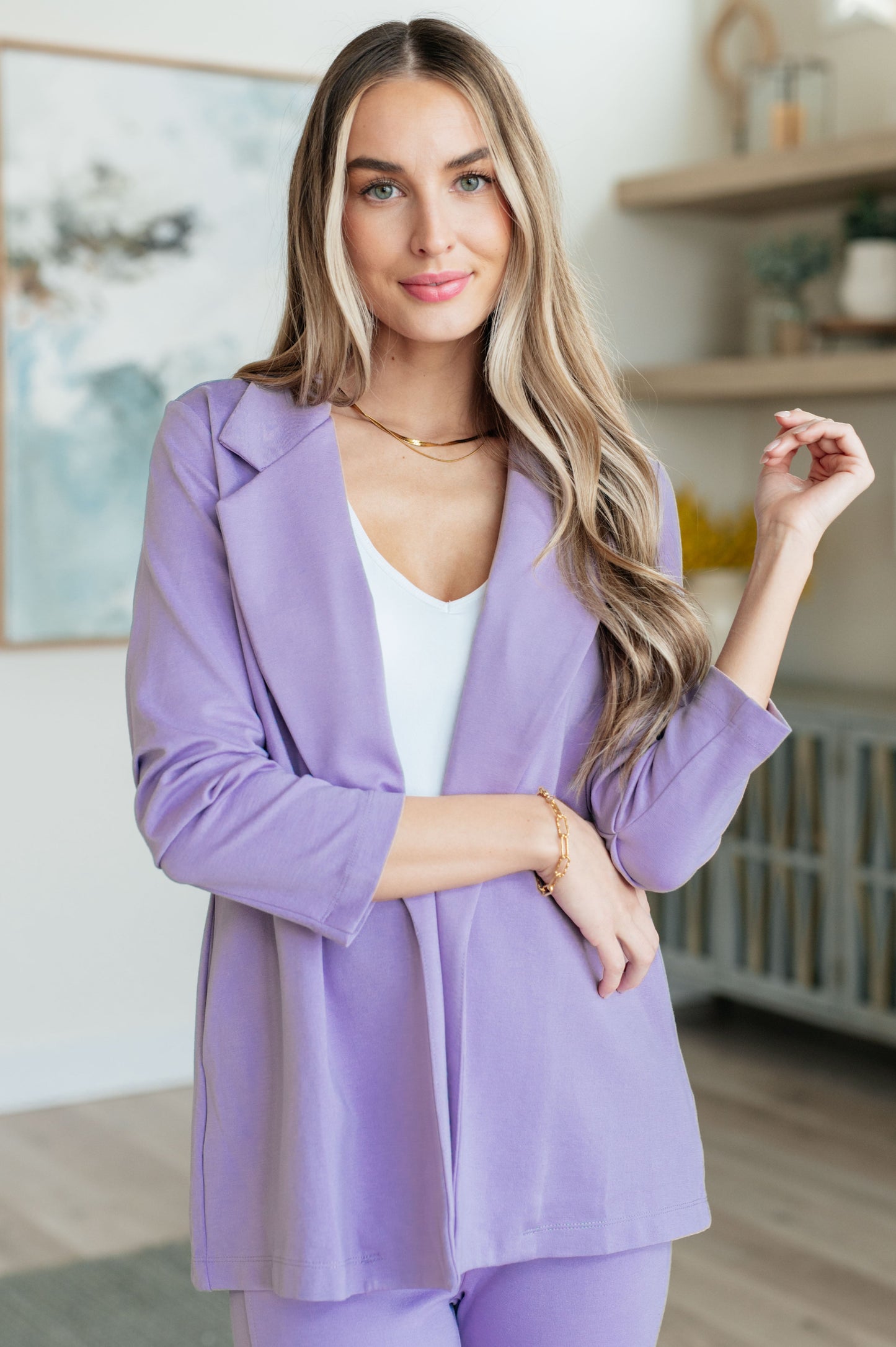 Magic 3/4 Sleeve Blazer in Nine Colors