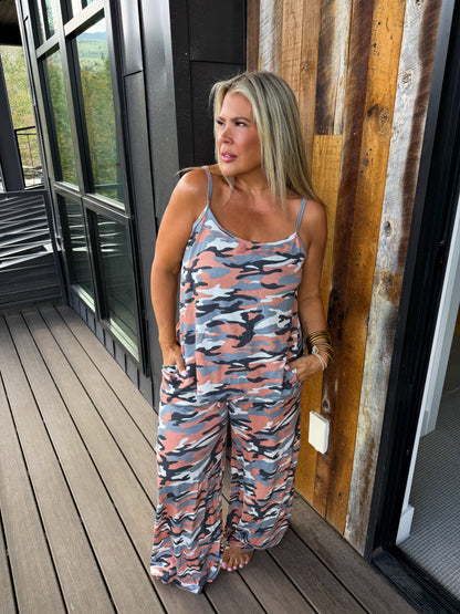 Camo Delilah Pant Sets-Preorder