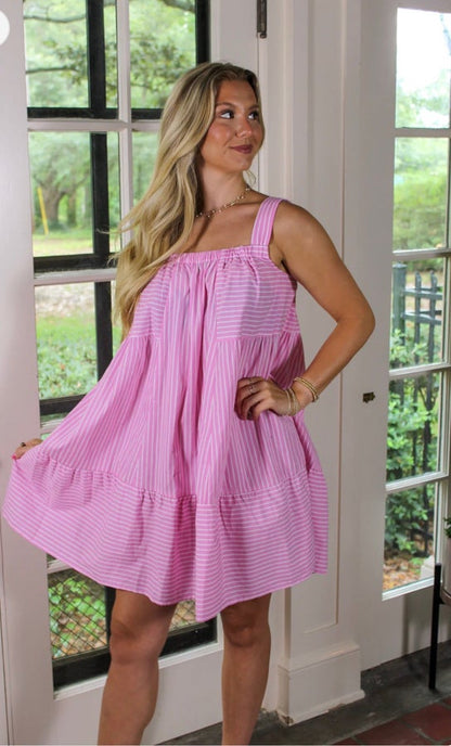 Sugar & Stripes Sleeveless Dress