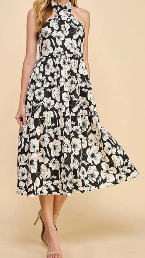 Timeless Halter Dress