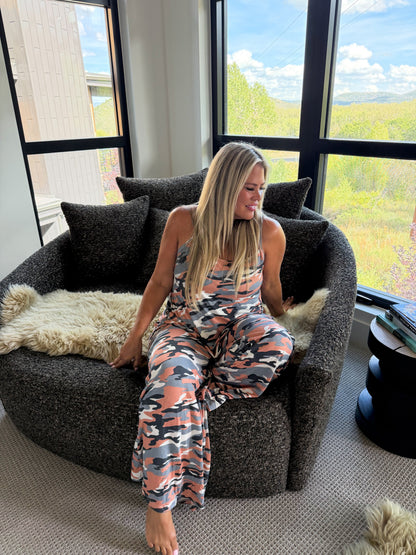 Camo Delilah Pant Sets-Preorder