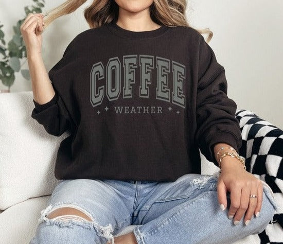 Mocha Mood Coffee Weather Sweatshirt