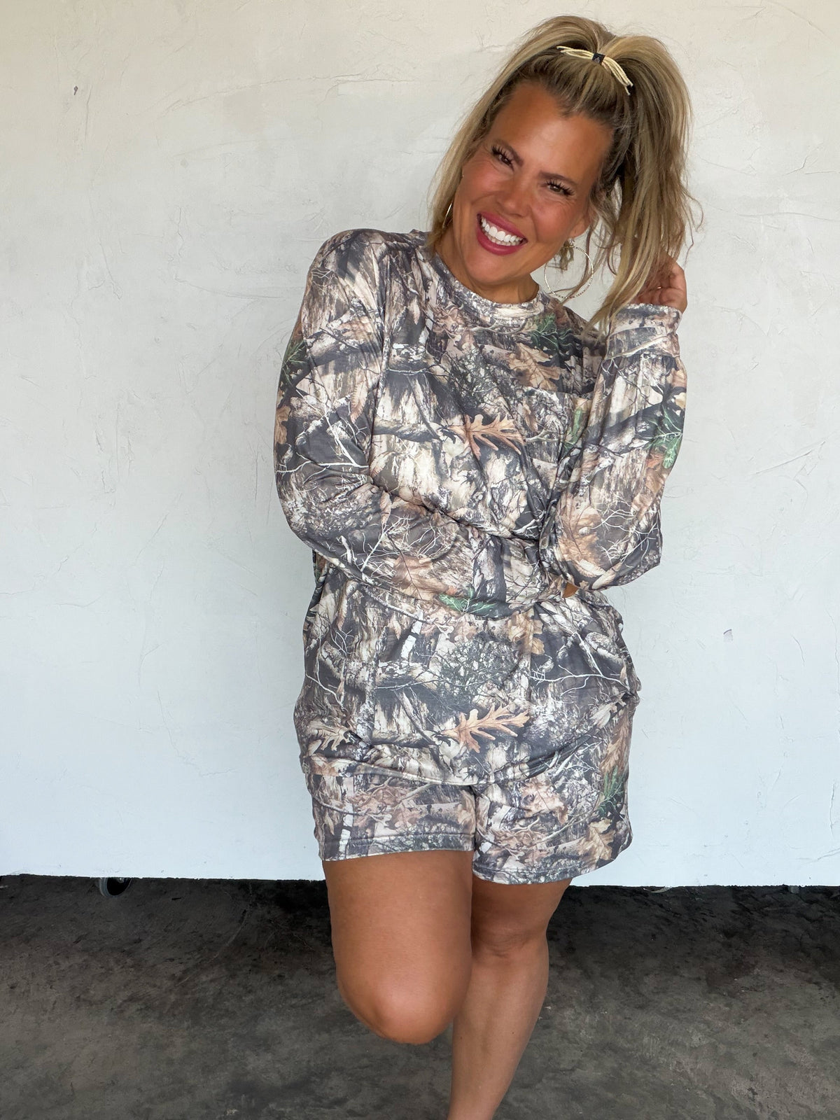 Cozy In Camo Lounge Set-Preorder