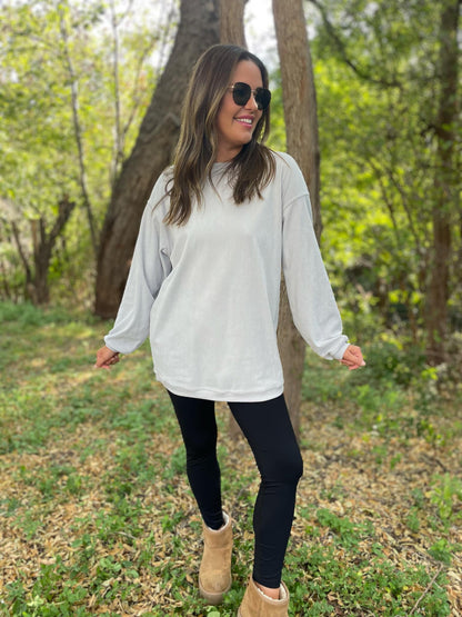 Staple Ribbed Pullover