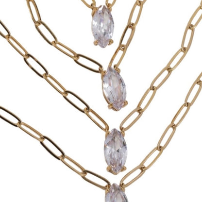 The Gold + Diamond Pendant Necklace