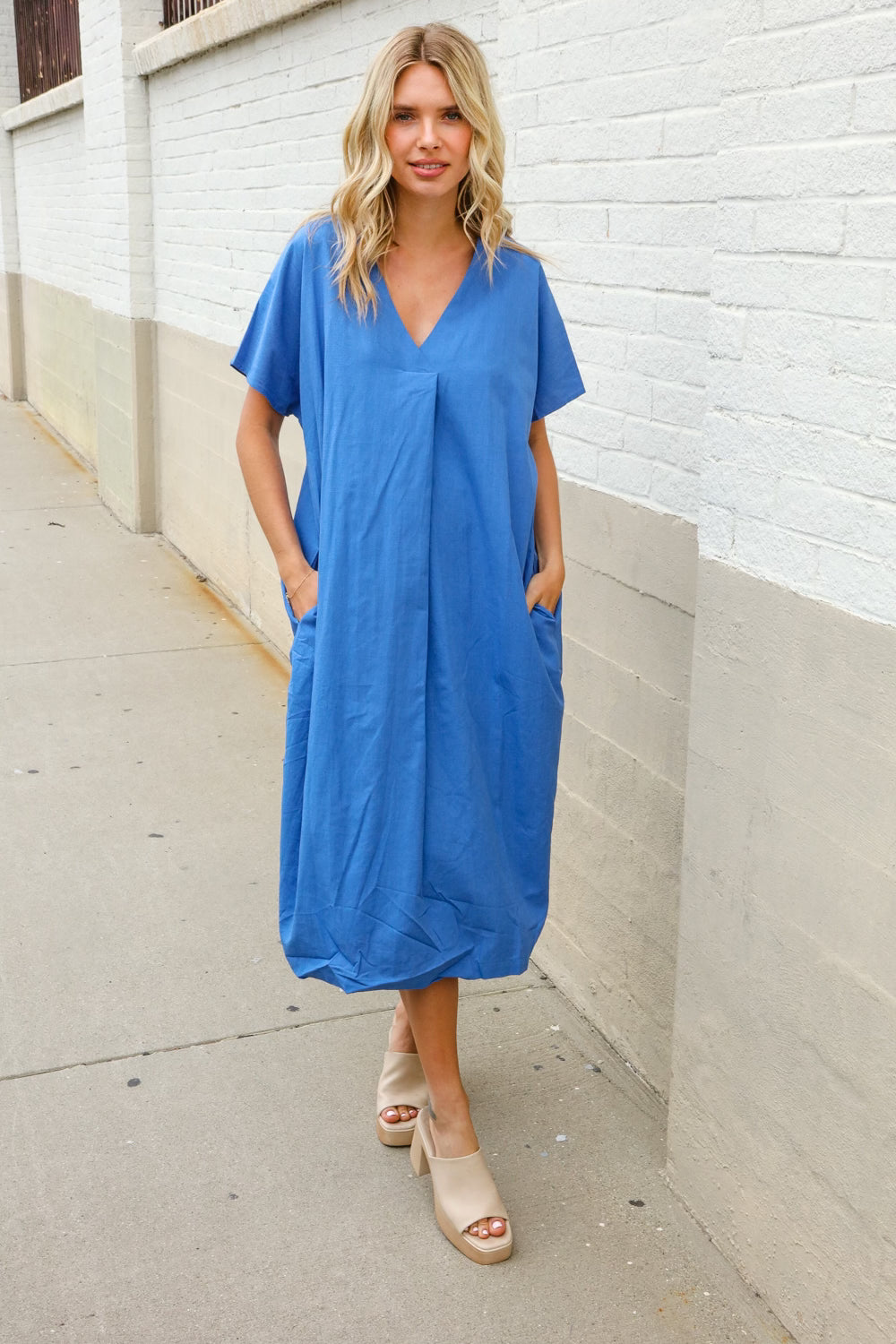 Easy Days Blue Maxi Dress