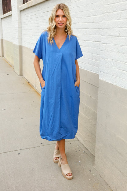 Easy Days Blue Maxi Dress