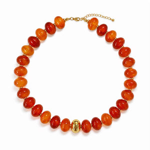 Tortoise Beaded Necklace