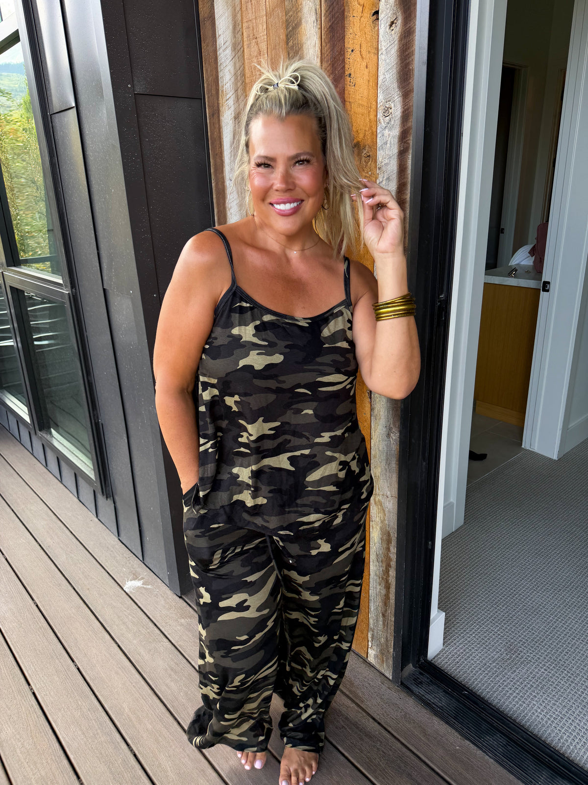 Camo Delilah Pant Sets-Preorder