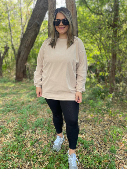 Staple Ribbed Pullover